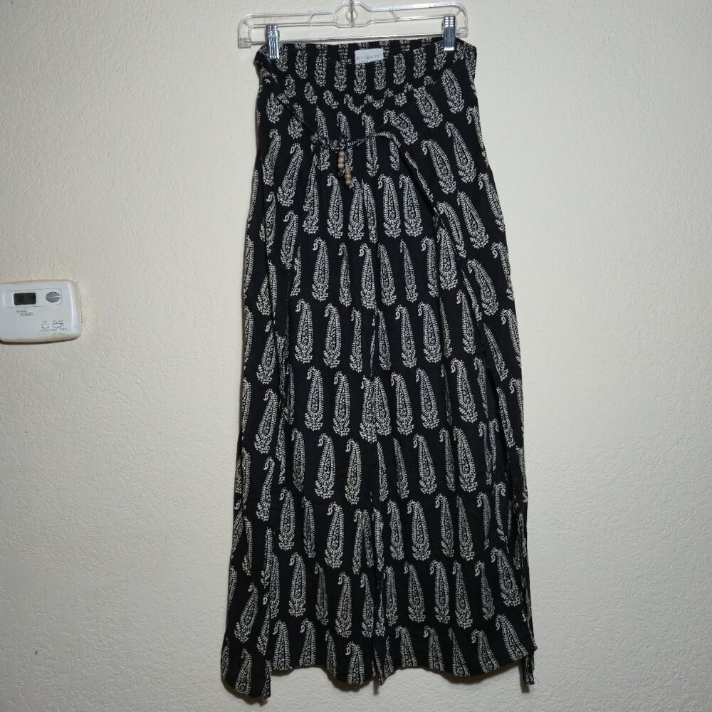 Denim & Supply Ralph Lauren Paisley Palazzo Overlay Pants